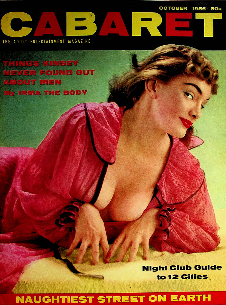 Cabaret Magazine  Queen Of The Month Centerfold Irma  October 1956   062322lm-p