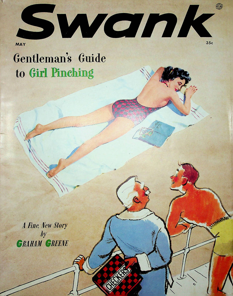 Swank Magazine Guide To Girl Pinching May 1956 093022RP