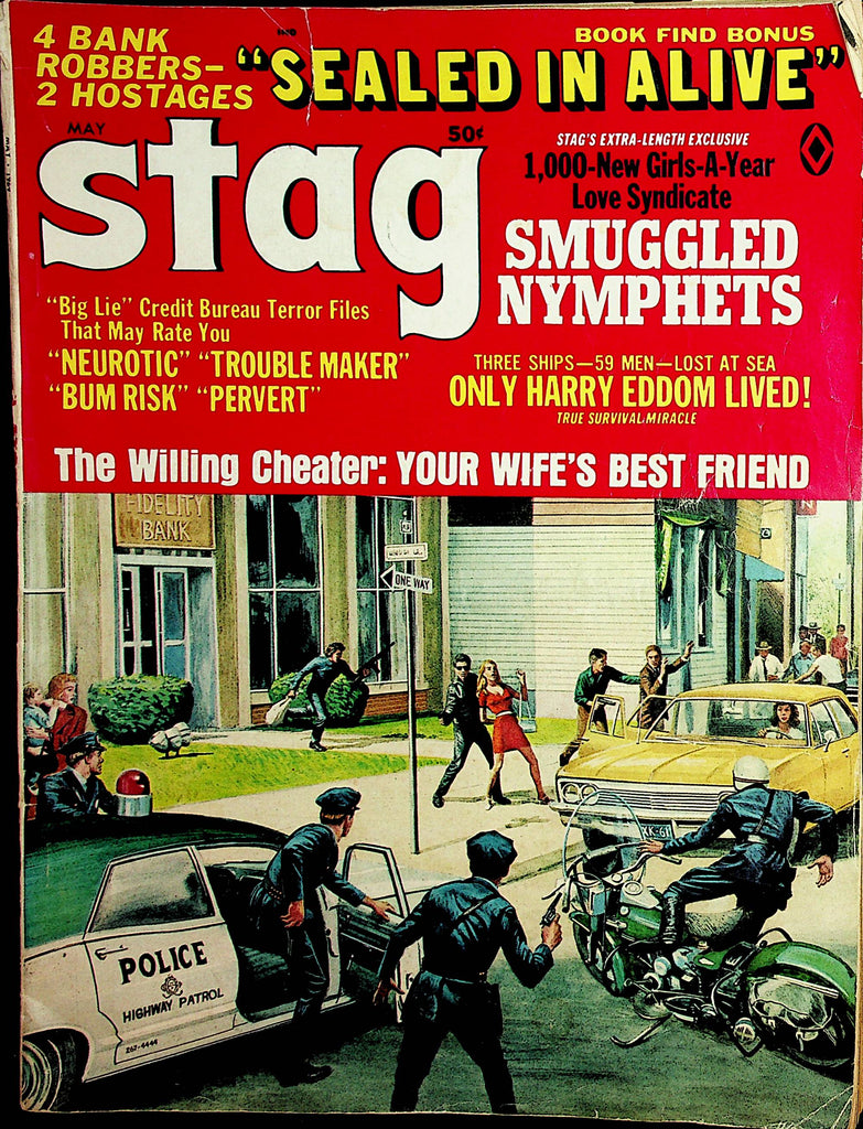 Stag Men's Vintage Magazine   The Willing Cheater: Your Wife's Best Friend May 1969    012722lm-dm