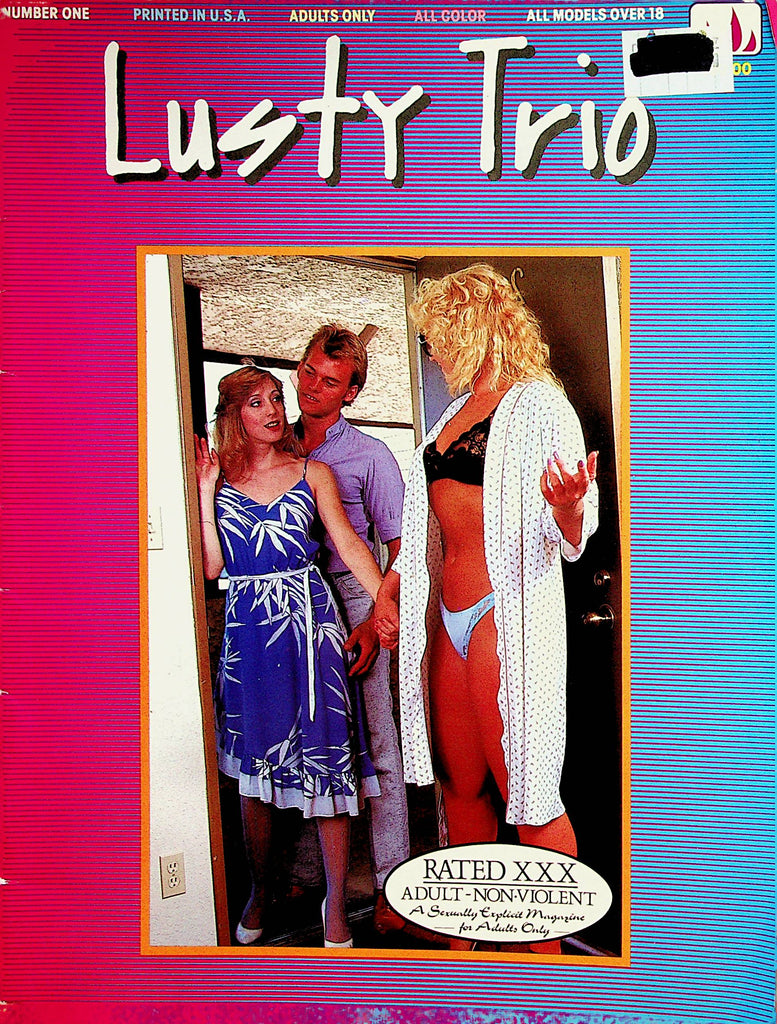 Lusty Trio Magazine   Our Hot Threesome!  #1 1990's     091722lm-p
