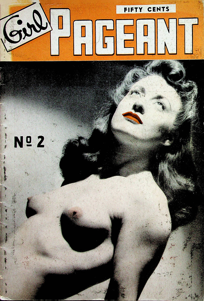 Girl Pageant Vintage Magazine   Nude Modeling  1950's      032823lm-p