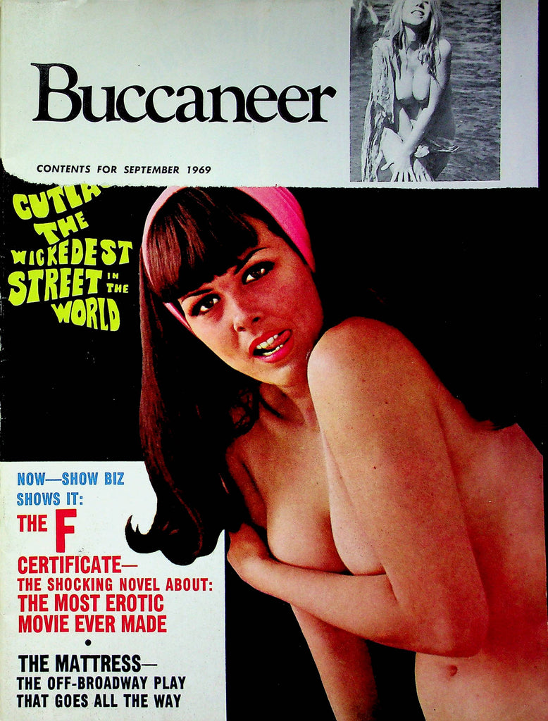 Buccaneer Magazine The Wickedest Street In The World September 1969 good reading copy 020823RP