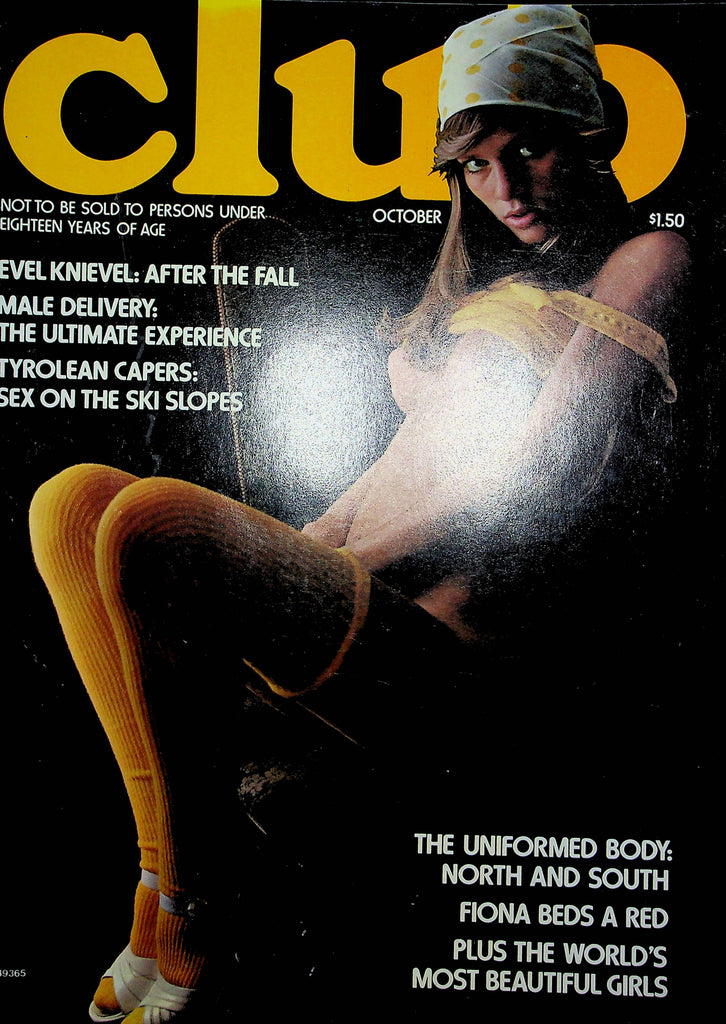 Club Magazine Evel Knievel & Tyrolean Capers October 1975 112222RP2