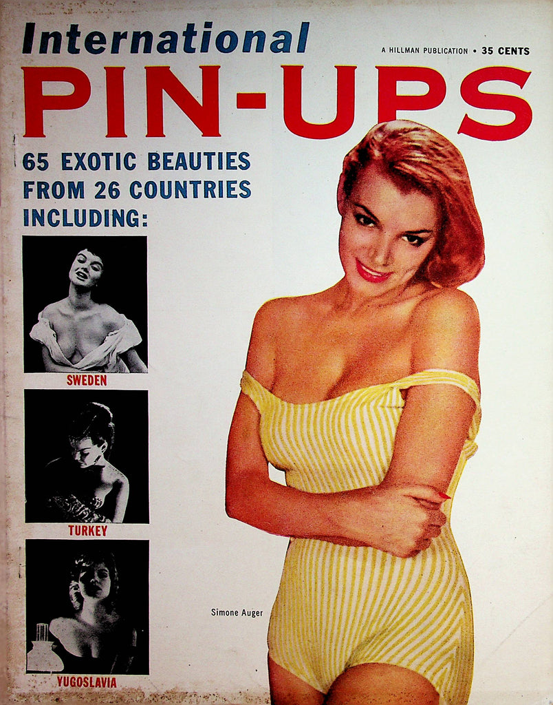 International Pin-Ups Magazine  Brigitte Bardot/  65 Exotic Beauties From 26 Countries  #1 1957     071522lm-p