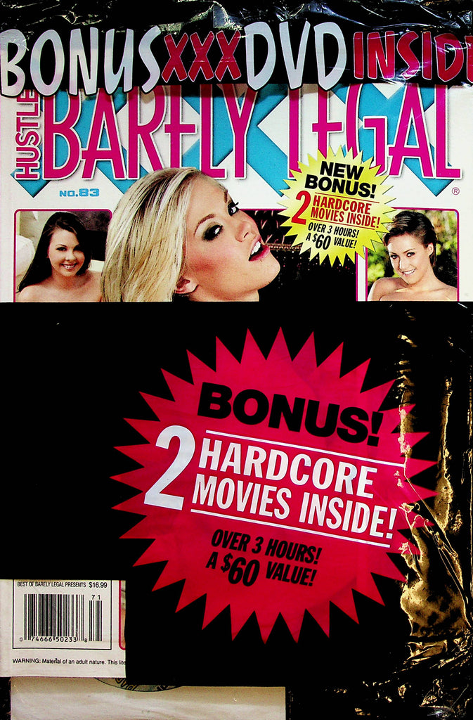 Hustler Barely Legal XXX Magazine  w/DVD  #83  2000 New  012123lm-p2
