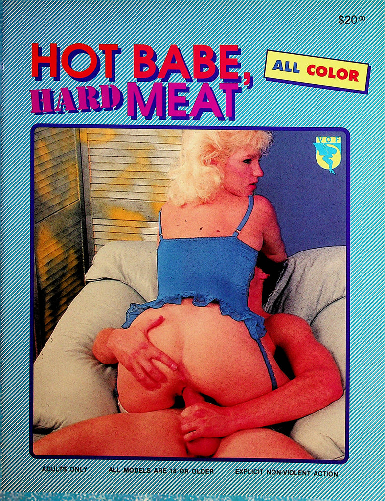 Hot Babe, Hard Meat Magazine  #1  1990's by VOF      072722lm-p2