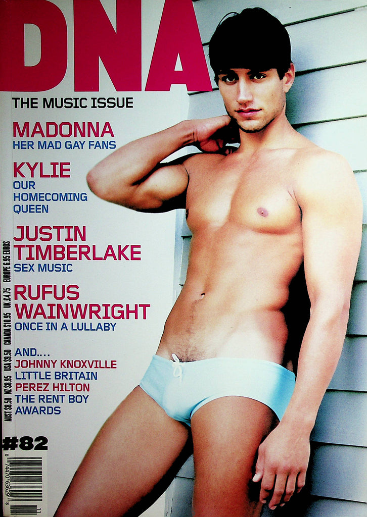 DNA Gay Magazine  Music Special Madonna , Justin Timberlake / Covergirl Nicholas #82 2006    062422lm-p