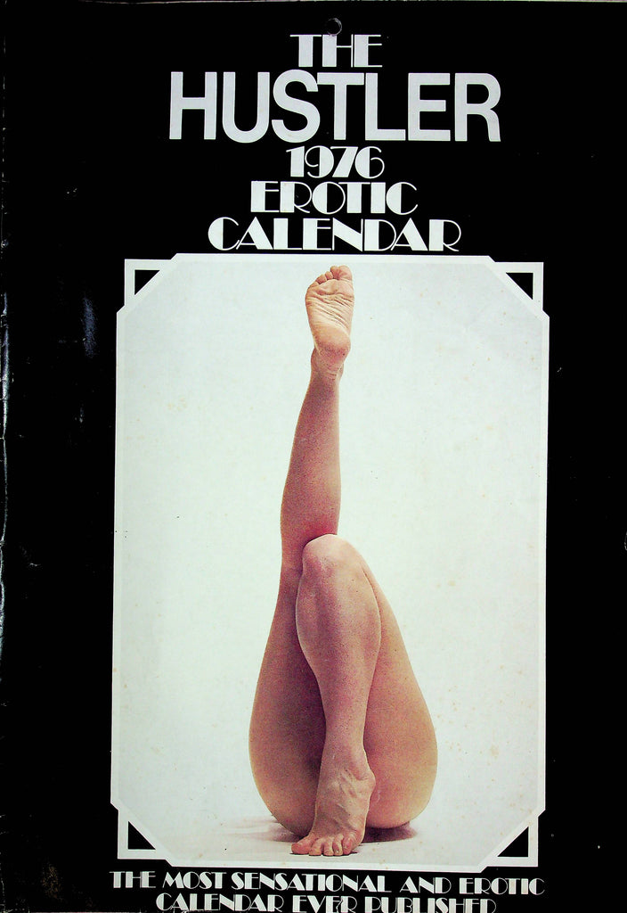 Swinger Oversized Newspaper The Hustler 1976 Erotic Calendar 021023RP