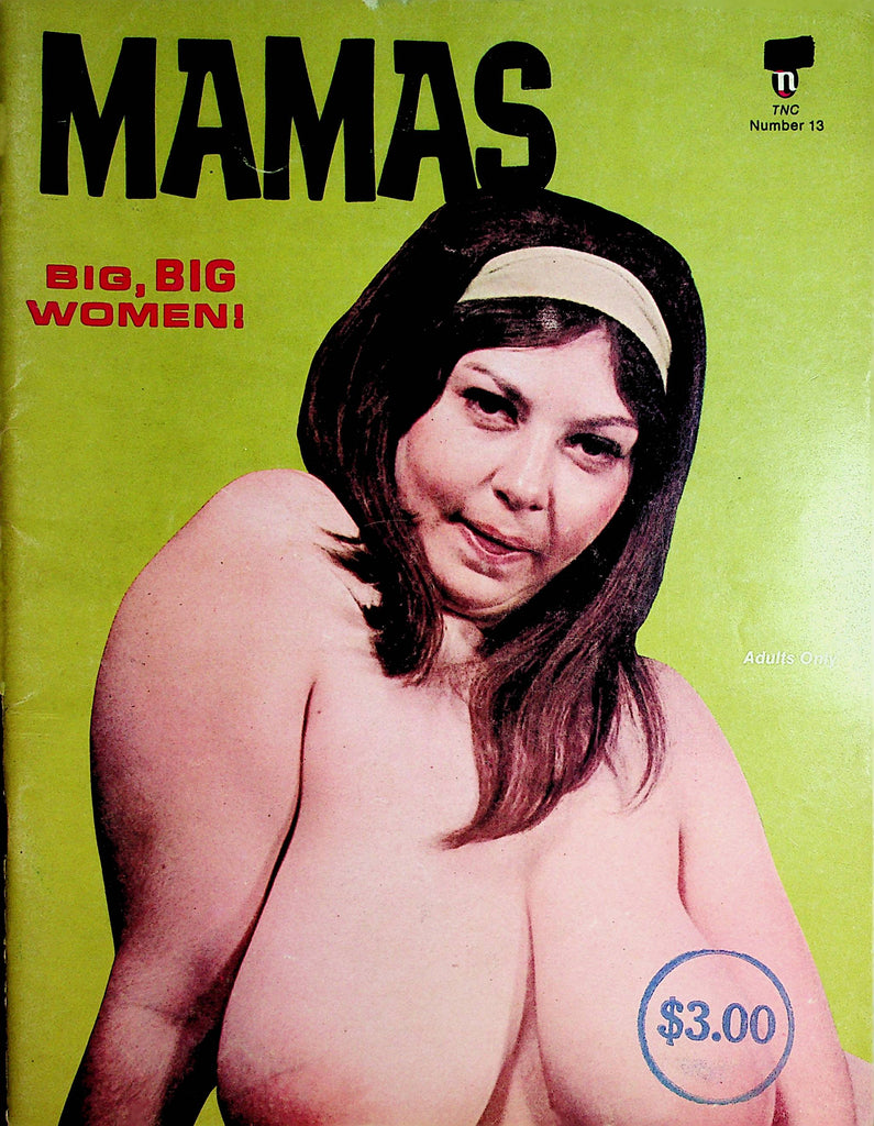 Mamas Magazine Big and Busty - Tini Tina Takes It Off  #13  June 1969   050821lm-sh