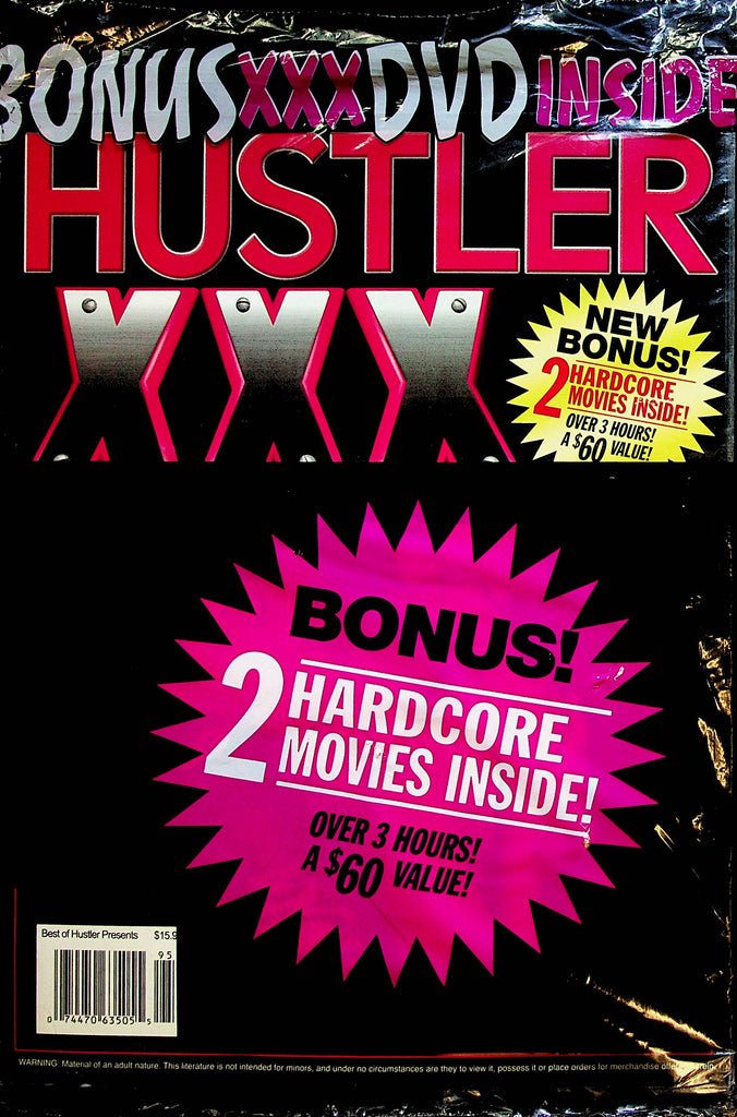 Hustlerl XXX Hardcore Magazine #97  2000 w/DVD  New   012123lm-p2