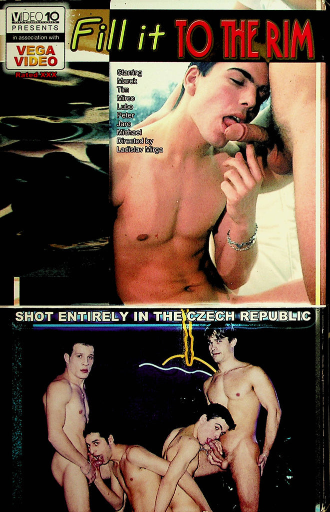 Fill It To The Rim Gay VHS  Marek Tim / Mirco   XXX   091221lm-dm4