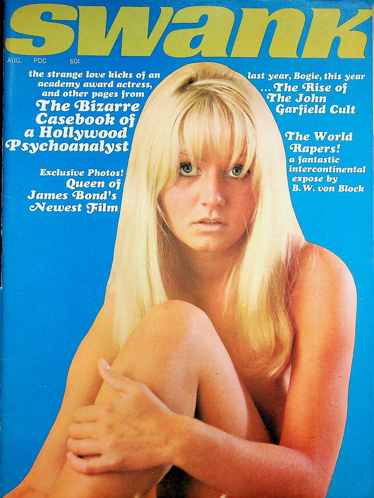 Swank Magazine The Bizarre Casebook Of A Hollywood Psychoanalyst August 1967 052322RP
