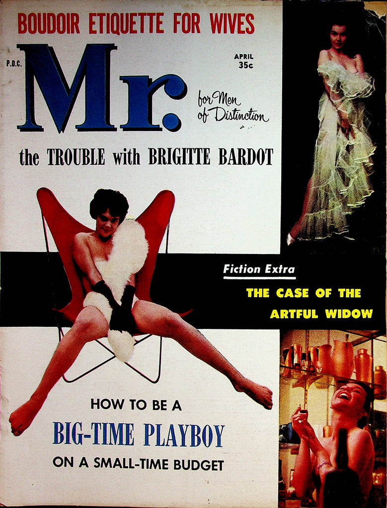 Mr. Vintage Magazine  Brigitte Bardot  April 1959     072522lm-p