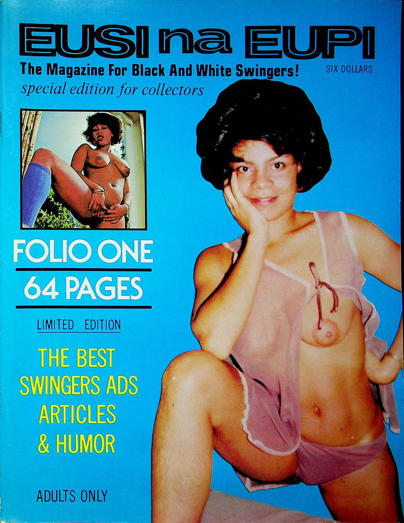 Eusi Na Eupi Swinger Magazine Folio One Limited Edition 030223RP