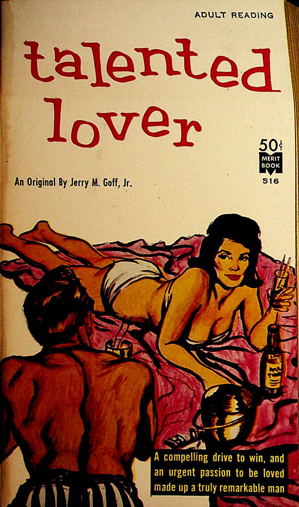 Talented Lover Novel  by Herry M. Goff, Jr. 1961 1st Printing   110521lm-dm2