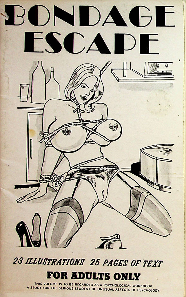 Bondage Escape Novel  With Illustrations by Jack Owen  1971 Rosslyn News      072522lm-p