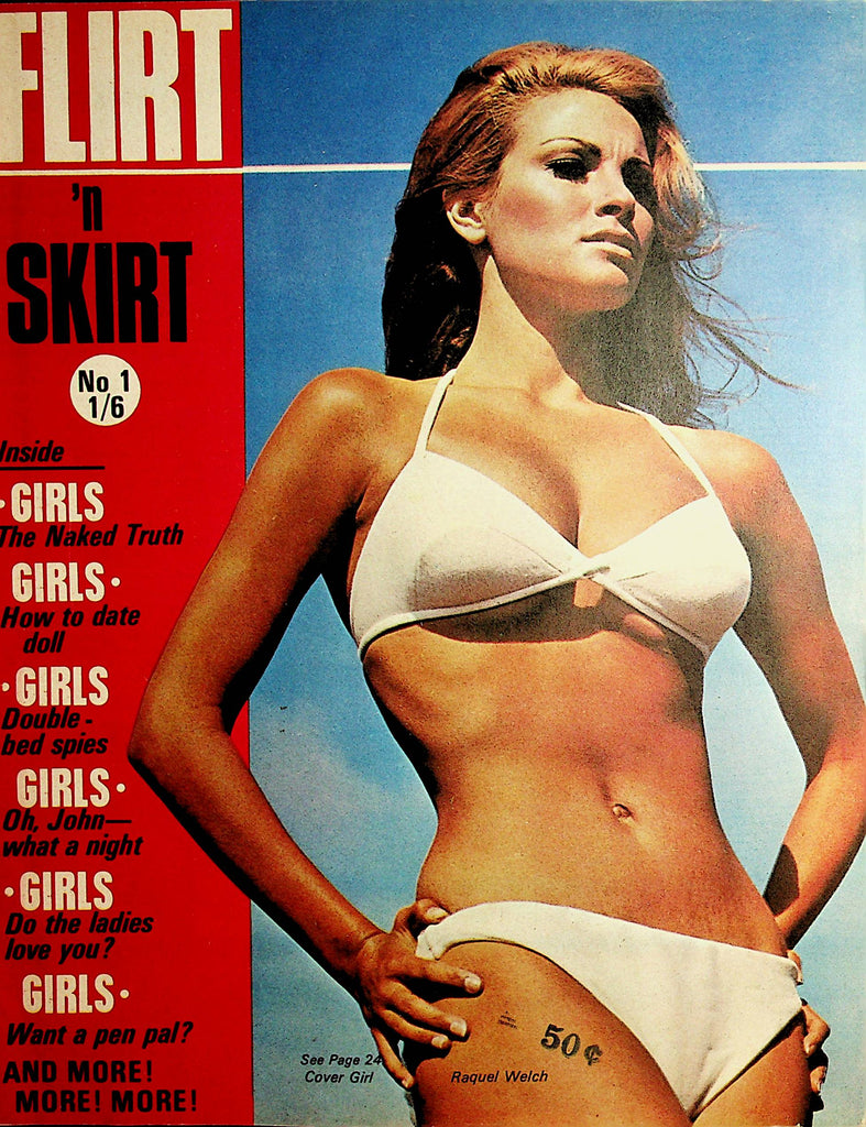 Flirt 'n Skirt Vintage Magazine   Raquel Welch  #1    070422lm-p