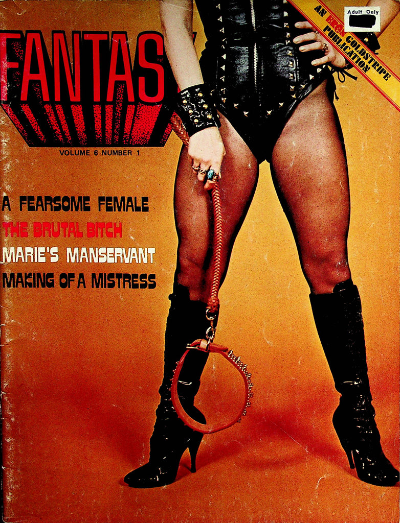Fantasy Fetish Magazine  Fearsome Female / Marie's Manservant  vol.6 #1 1974  Eros Publication   122122lm-p