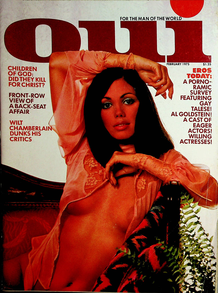 Oui Magazine Centerfold Girl Sally Ower   February 1975   011122lm-dm2