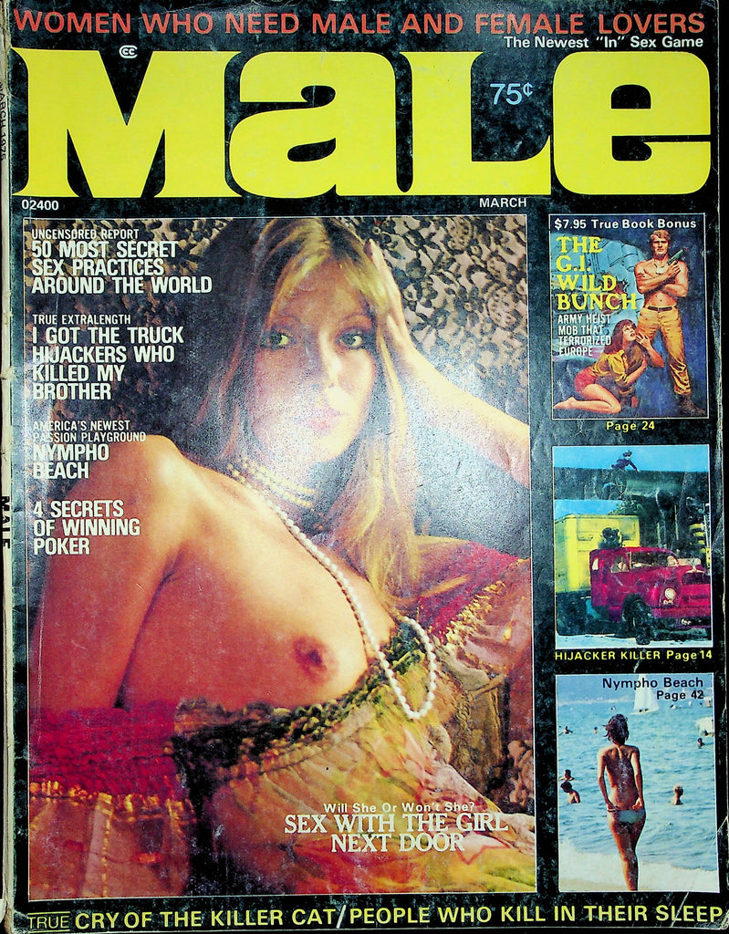 Male Magazine 50 Most Secret Sex Practices March 1975 101022RP