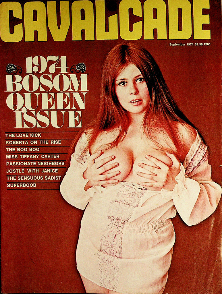 Cavalcade 1974 Bosom Queen Issue  Roberta Pedon / Roxanne Brewer  September 1974     071322lm-p2