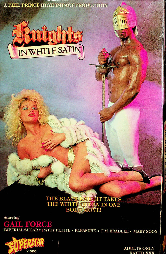 Knights In White Satin VHS  Gail Force  XXX 1987 Superstar Video     120521lm-dm