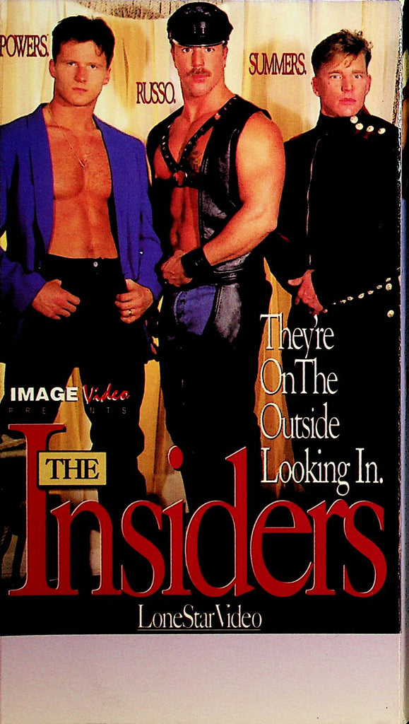 The Insiders Gay VHS  Bo Summers / Donny Russo/ Alec Powers XXX  1990's  041622lm-p2
