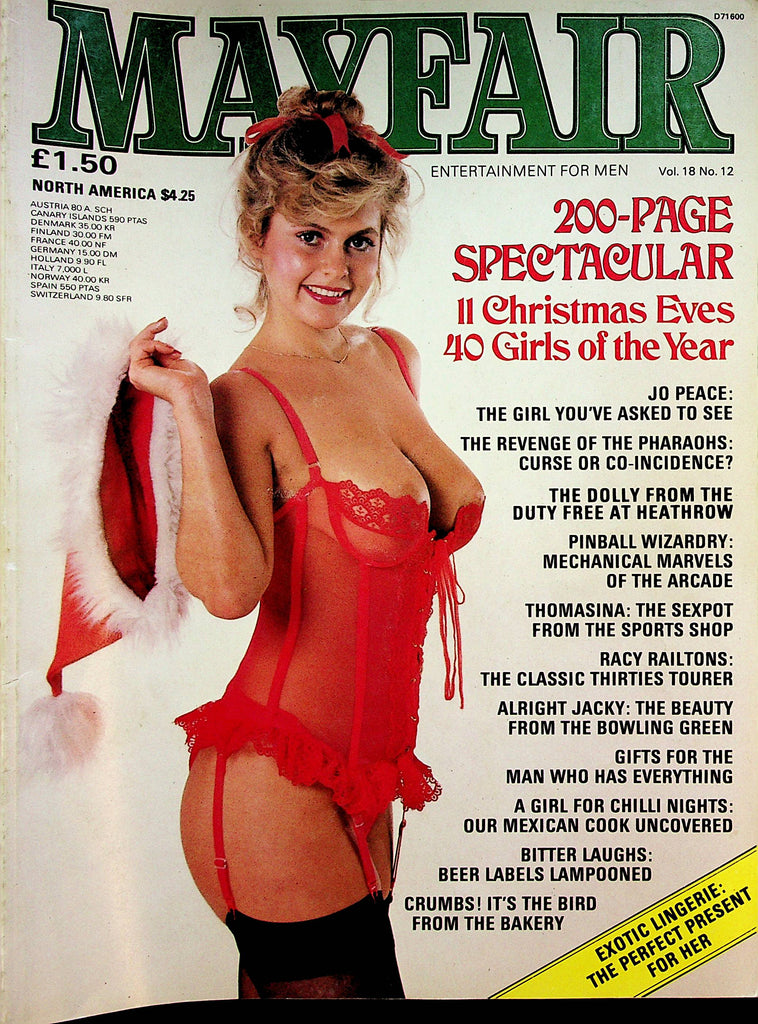 Mayfair Magazine  Joanne Latham   vol.18 #12   1980's      011723lm-p