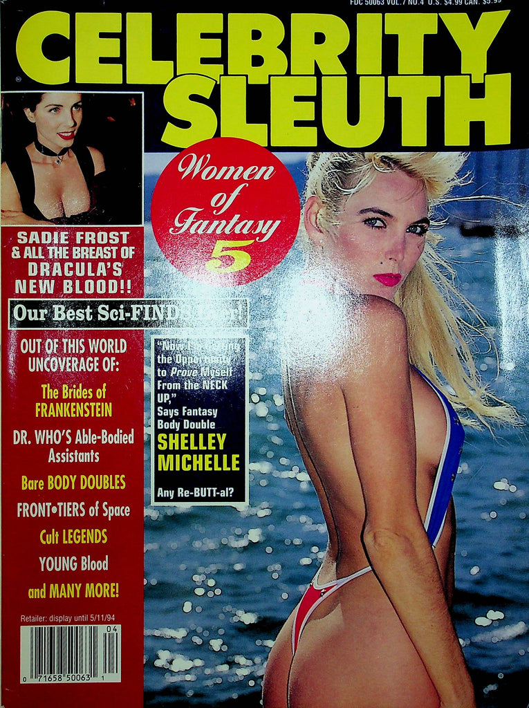 Celebrity Sleuth Magazine Women Of Fantasy Shelley Michelle Vol.7 No.4 010323RP