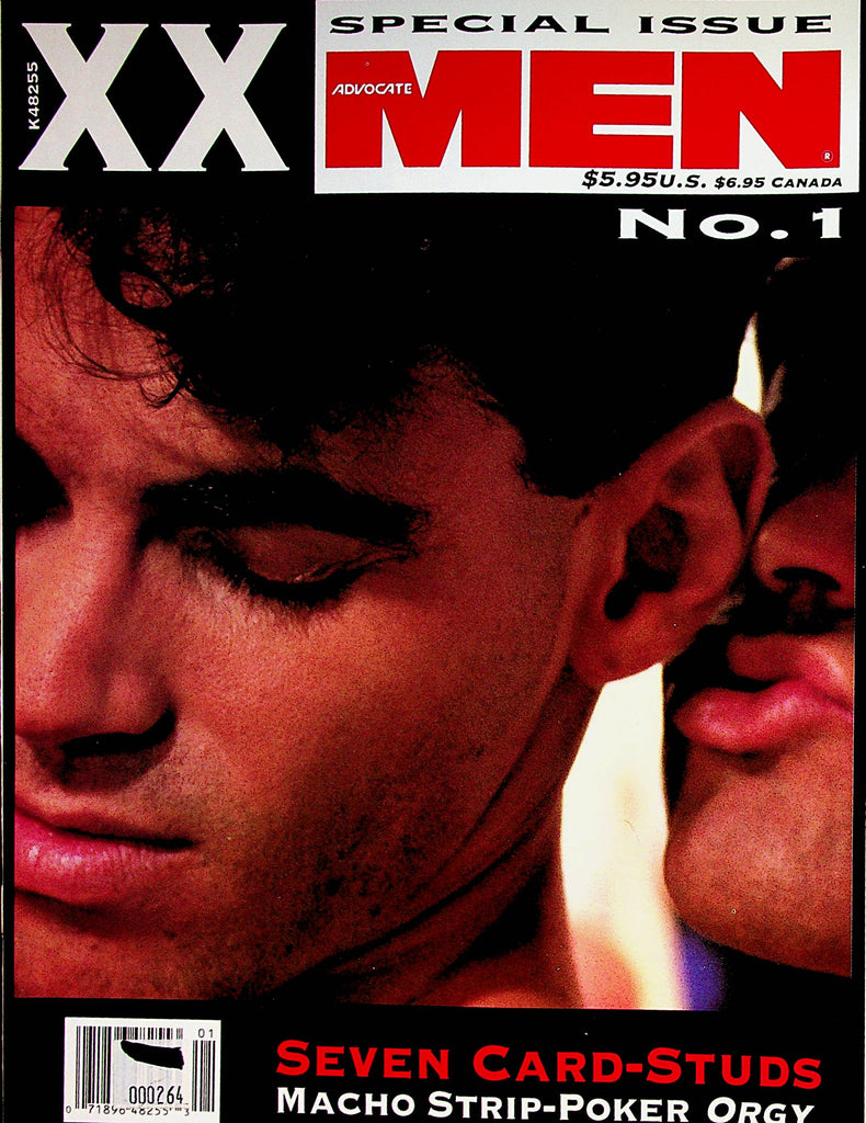 XX Advocate Men Gay Magazine Seven Card-Studs Macho Strip-Poker Orgy #1 1992 Special Issue       070922lm-p