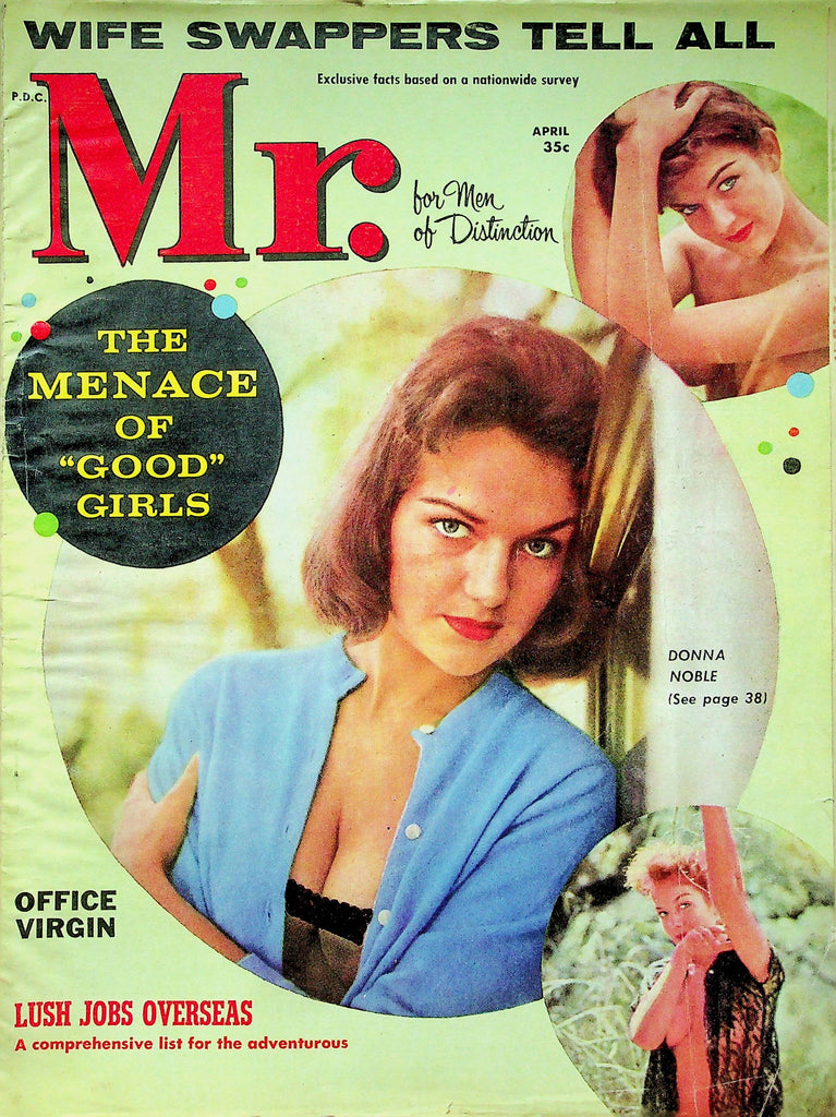 Mr. Magazine Donna Noble Lush Jobs Overseas April 1960 061622RP