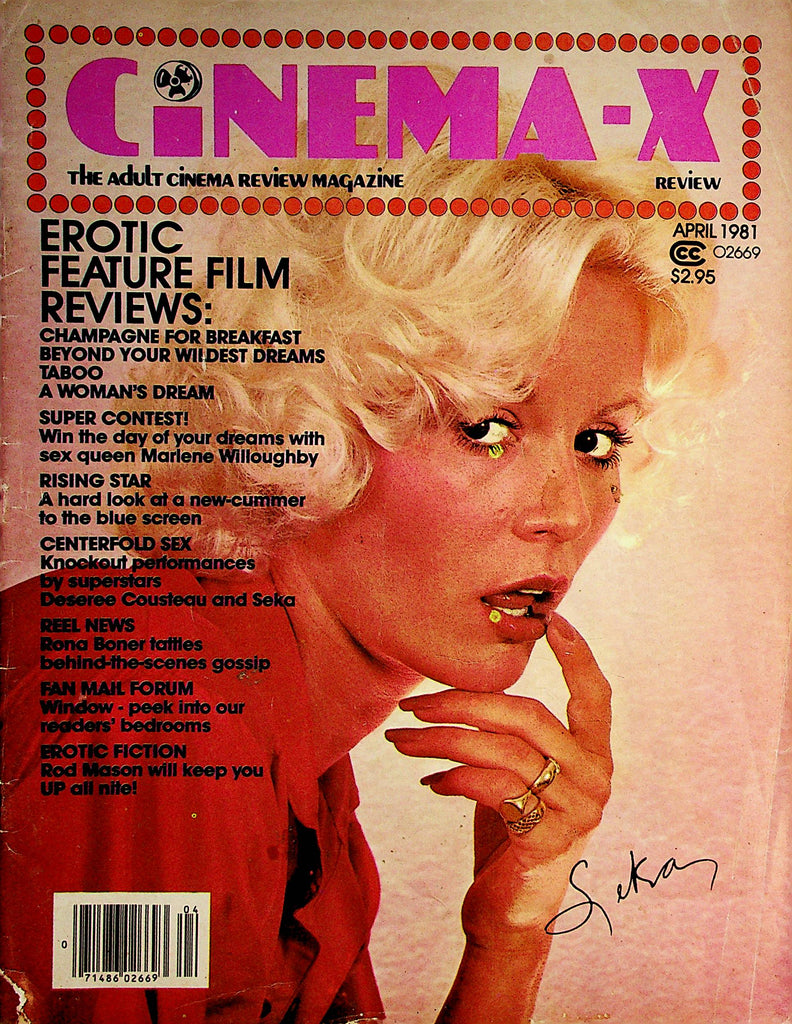 Cinema-X Magazine   Seka / Vanessa Del Rio / Kitten Natividad April 1981   100722lm-p