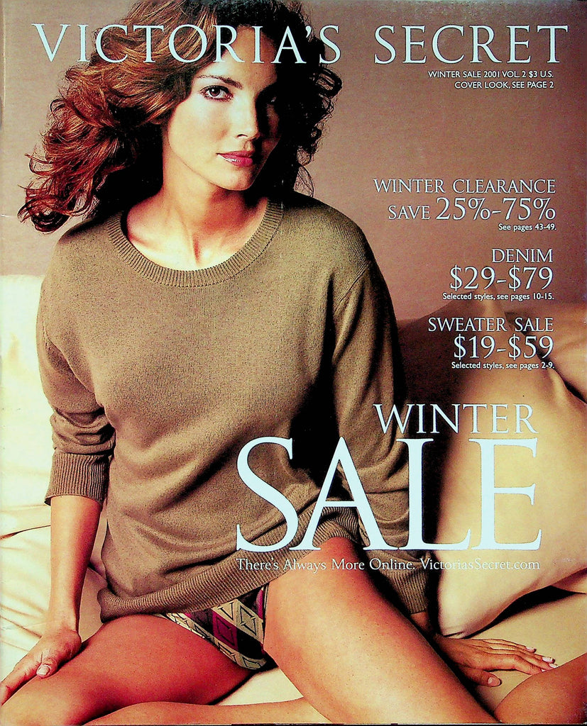 Victoria's Secret Magazine Winter Sale 2001 Vol.2 092922RP