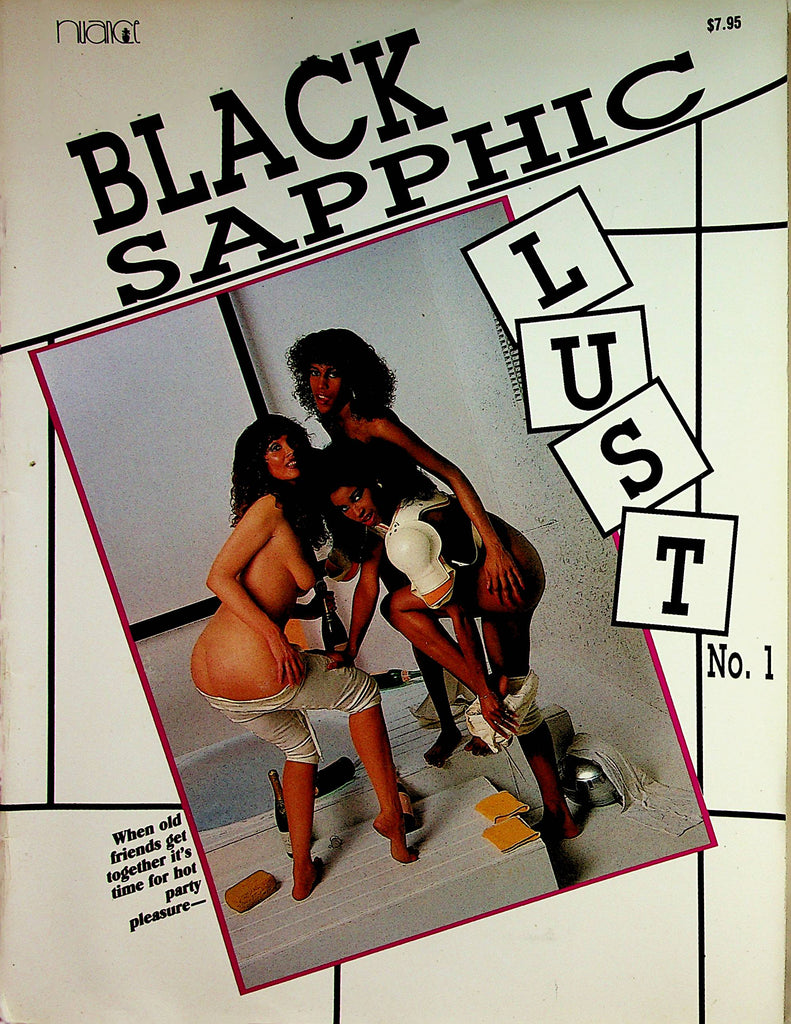 Black Sapphic Lust Magazine  Hot Party Pleasure  #1  1989 Nuance   110922lm-p2