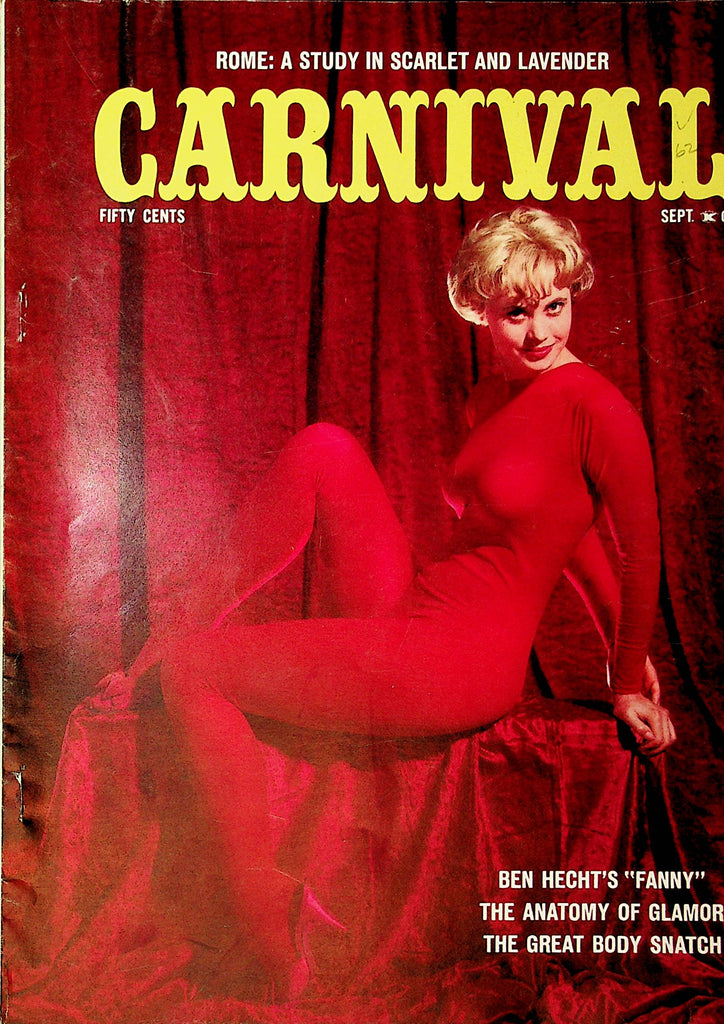 Carnival Vintage Magazine  The Anatomy Of Glamor  September  1962    101221lm-dm