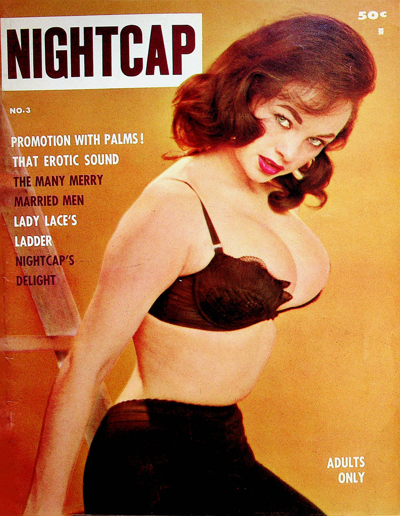 Nightcap Busty Magazine   Liz Tyler / Miss Mystery  vol.1 #3  1961    071422lm-p