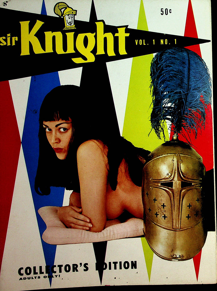 Sir Knight Magazine   Domenika -Fair Lady From France  #1 Premiere Issue 1958  101521lm-dm