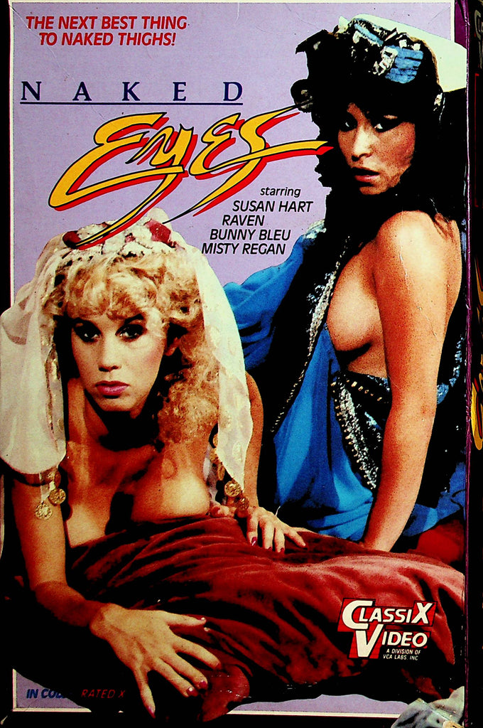 Naked Eyes VHS  Susan Hart/ Raven / Bunny Bleu    XXX  1984    011622lm-dm2