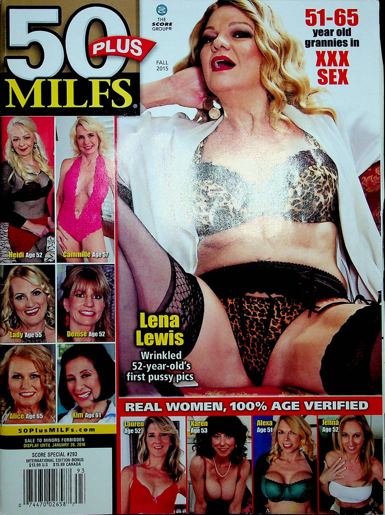 50 Plus Milfs Magazine Lena Lewis & Lauren Fall 2015 100722RP