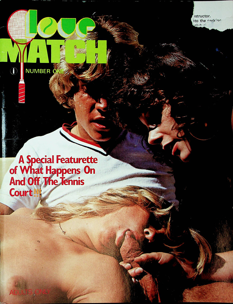 Love Match Magazine  Lessons On And Off The Court  #1  1970's    100920lm-sh2