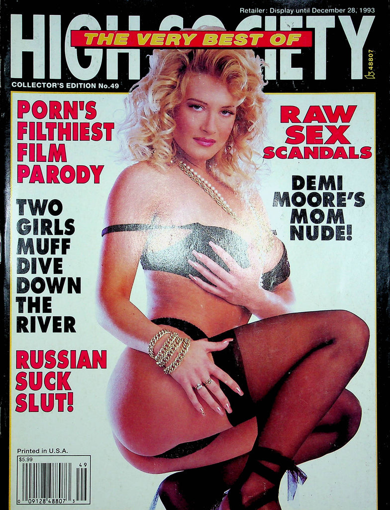 The Very Best Of High Society Magazine Demi Moore's Mom No.49 102122RP