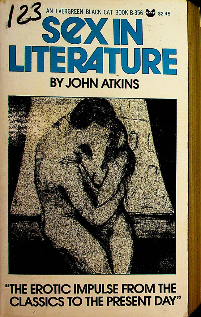 Sex In Literature Novel by John Atkins 1970 Evergreen Black Cat Book   110421lm-dm