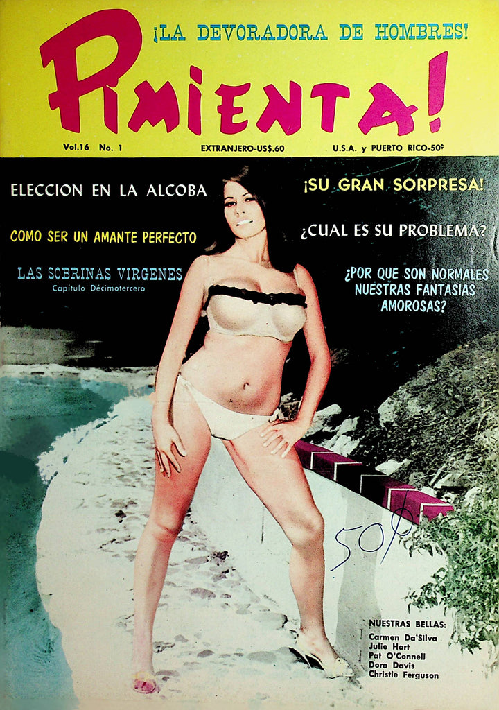 Pimienta! Spanish International Magazine  Carmen Da'Silva / Julie Hart  vol.16 #1  1973     091722lm-p2