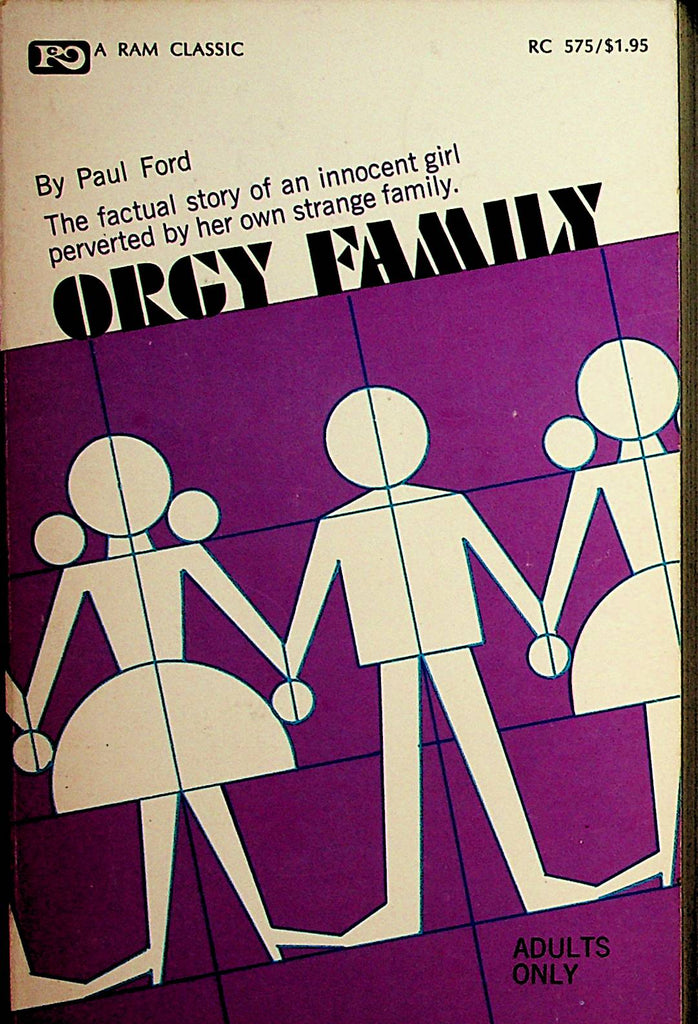 Orgy Family Novel  by Paul Ford  1969 1st Printing      092321lm-dm