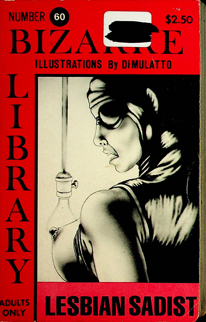 Lesbian Sadist Bondage Novel  #60 Bizarre Library / Illustrations by Di Mulatto   062621lm-DM2