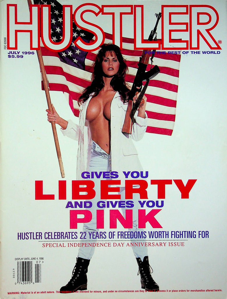 Hustler Magazine 22 Years Of Freedoms Independence Day Issue July 1996 072722RP