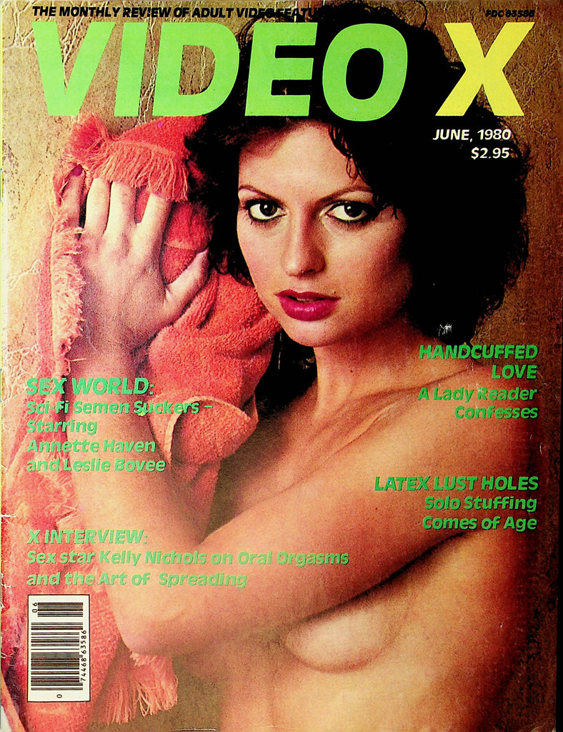 Video X Magazine  Annette Haven / Leslie Bovee  June 1980       101221lm-dm