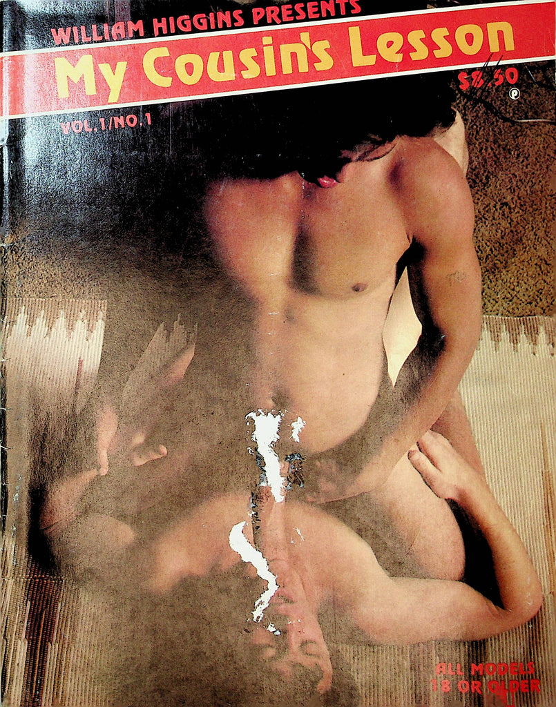 My Cousin's Lesson Gay Magazine  vol.1 #1  1981 18+ Arena Publications   041420lm-sh
