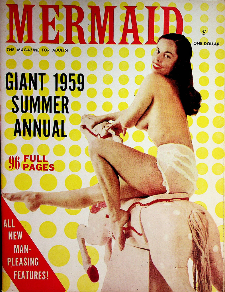 Mermaid Giant 1959 Summer Annual Magazine  1959  w/Calendar   090222lm-p