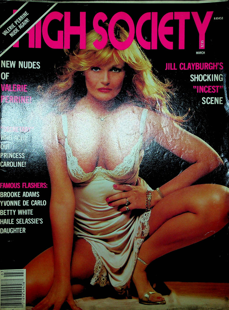 High Society Magazine Valerie Perrine & Jill Clayburgh March 1981 120222RP